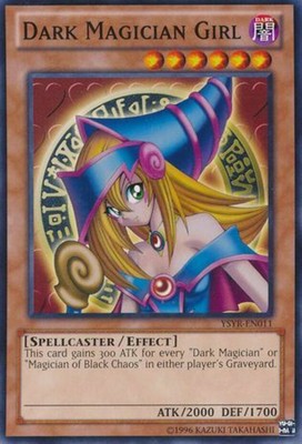 Dark Magician Girl - YSYR-EN011 - Common - Unlimited Edition Lightly Played Star-image