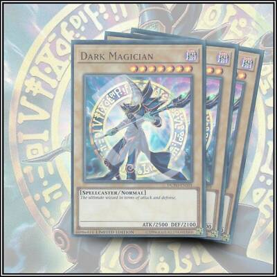 YuGiOh DARK MAGICIAN x3 | YUGI'S DECK ▪️ ULTRA RARE ▪️ 1ST EDITION 💎-image