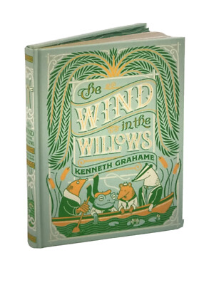 ❤️THE WIND IN THE WILLOWS Illustrated Leather Bound Collectible Edition NEW-image