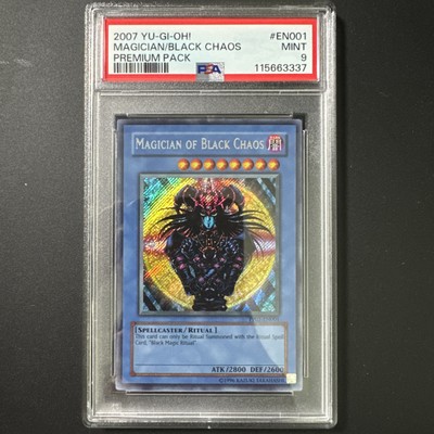 PSA 9 2007 Yu-Gi-Oh Magician Of Black Chaos PP01-EN001-image