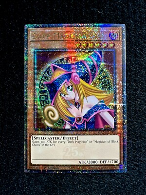 🔥 DARK MAGICIAN GIRL • QUARTER CENTURY SECRET RARE • MP24-EN009 • 1ST ED • NM🔥-image