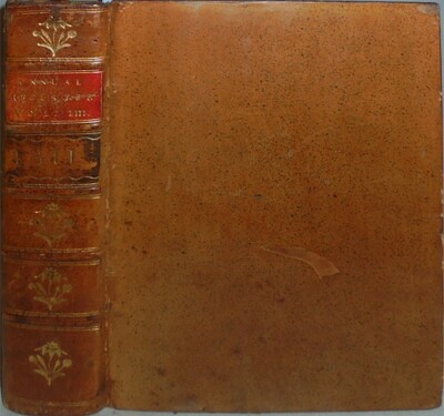 1811 -WAR of 1812/JAMES MONROE/OSAGE INDIANS- Annual Register Leather Book-image