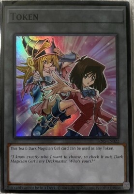 Yu-Gi-Oh TCG Alliance Insight Tea & Dark Magician Girl Token (Sealed)-image
