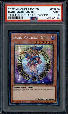Dark Magician Girl - MP22-EN268 - PSA 9 - 1st Secret - Tin Promo - Yu-Gi-Oh - 72-image