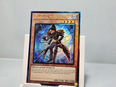 Gagaga Magician RA04-EN007 Prismatic Ultimate Rare 1st Edition Yugioh-image