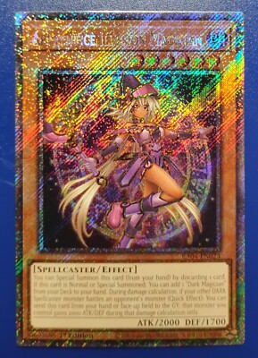 Yu-Gi-Oh! Apprentice Illusion Magician #RA04-EN023 Platinum Secret Rare 1st (NM)-image