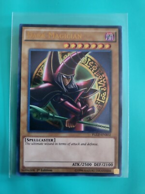 YuGiOh! Arcana Dark Magician/YGLD-ENB02 • Ultra Rare/ 1st EDITION/ NM-image