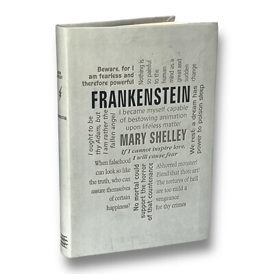 FRANKENSTEIN by Mary Shelley Flexi Bound Faux Leather Classics Collectible Book-image