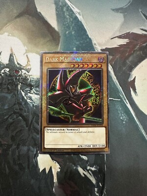 Yugioh Dark Magician (Arkana) Platinum Secret Rare RA04-image