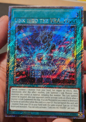 misprint name shift Link into the VRAINS! ra04 platinum secret rare yugioh-image
