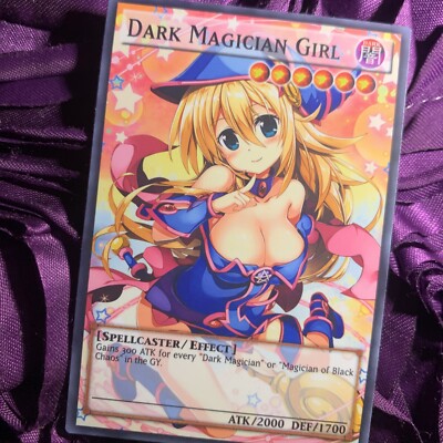 DARK MAGICIAN GIRL YU-GI-OH! GODDESS STORY Anime Girl Waifu Card Kawaii-image