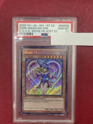 PSA10 Dark Magician Girl English 1st MVP-ENS56 Yu-Gi-Oh!-image