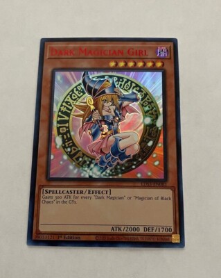 Yu-Gi-Oh! Legendary Duelists Season 3 Dark Magician Girl Red Text-image