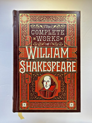 Complete Works of William Shakespeare Barnes & Noble Leather Bound 2015-image