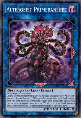 Altergeist Primebanshee - SP18-EN037 - Starfoil Rare - 1st Edition - Moderately -image