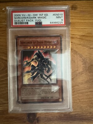 Yu-Gi-Oh! Sorcerer of Dark Magic DPYG-EN010 1st Edition PSA 9 MINT!-image