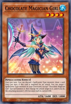 Chocolate Magician Girl - LART Lost Art Promo - Ultra Rare - Yugioh EURO SEALED-image