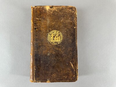 Bunyan's Pilgrim's Progress 1728 Antique Book Leather Christianity Heaven RARE-image