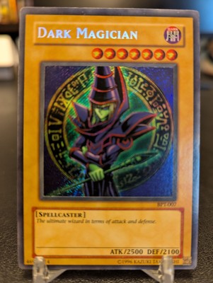Yugioh - Dark Magician - 2003 Collectors Tin BPT-007 Yu-Gi-Oh! Secret Rare (MP)-image