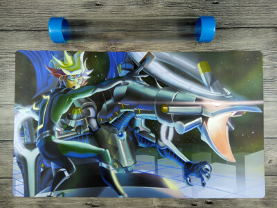 Ygomat Vrains Custom Playmat TCG CCG Duel Battlefield Mat Free High Quality tube-image