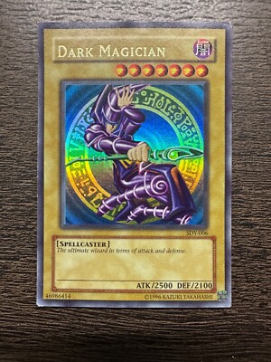 Yugioh Dark Magician SDY-006 Ultra Rare LP/MP-image