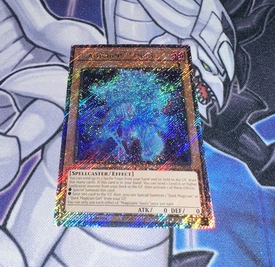 Magicians’ Soul NM-Mint 1st Edition Platinum Rare RA02-EN014 Yugioh! -image