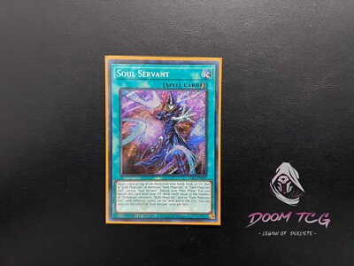 Yugioh Soul Servant LDS3-EN095 LTD Ed SCR “Dark Magician Support”-image