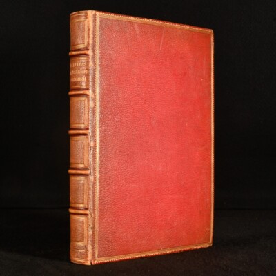 1865 Dalziels' Illustrated Goldsmith Leather Binding-image