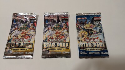 Yu-Gi-Oh! Italian Language Card Packs Lot of 3 Star Pack Vrains Battaglia Yugioh-image