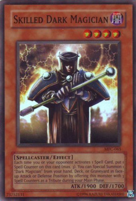 Skilled Dark Magician - MFC-065 - Super Rare - Unlimited Edition x1 Lightly Play-image