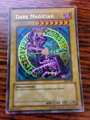Dark Magician SDY-006 Yugioh Yu Gi Oh! Holo Foil Ultra Rare HP!-image