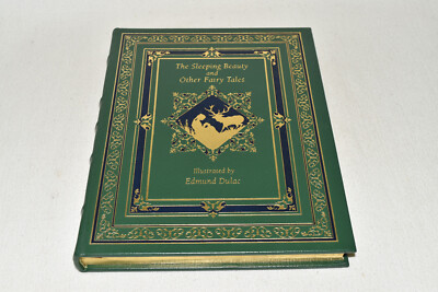 Easton Press SLEEPING BEAUTY BEAST CINDERELLA 1ST 1996 LEATHER Edmund Dulac RARE-image