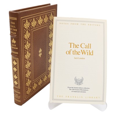 Franklin Library The Call of the Wild Jack London 1977 w/Editor Notes Booklet-image