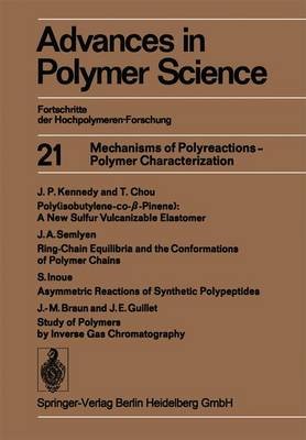 Mechanisms of Polyreactions - Polymer Characterization - 9783662158517-image