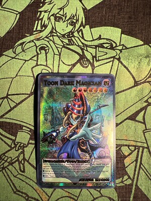 TOON DARK MAGICIAN MINT/NM YUGIOH! Prismatic Waifu Dark Magician Girl-image