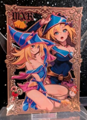 Goddess Story || Dark Magician Girl Bronze Metal Card || Yugioh-image