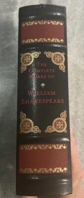 The Complete Works of William Shakespeare Hardcover Collectible Barnes and Noble-image