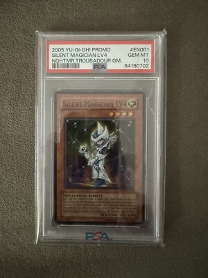 Silent Magician LV4 NTR Promo PSA 10-image