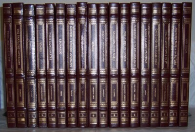 Easton Press GLORIOUS ART in 18 vols - most beautiful art books ever published-image