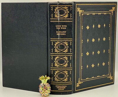 1964 ICL GONE WITH THE WIND Mitchell Collectors VTG DELUXE Edition 24K GOLD OOP!-image