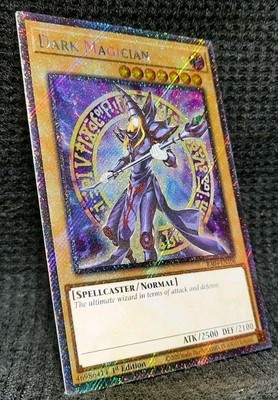 Dark Magician (RA04 - EN106) *PLATINUM SECRET RARE* QUARTER CENTURY STAMPEDE-image