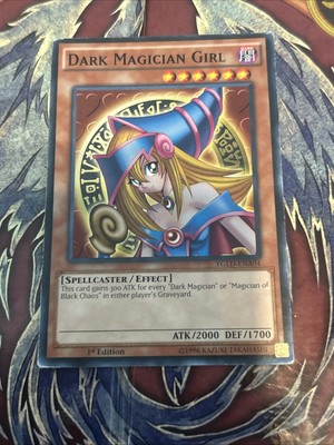 Dark Magician Girl (A) YGLD-ENA04 King of Games: Yugi's Legendary Decks 1st...-image
