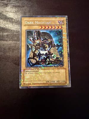 Signed Dan Green Dark Magician (DT01-EN002) | Yami Yugi Voice Actor-image