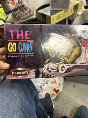 The Go Cart, Plastic Model Kit by Polar Lights, New in Box-image