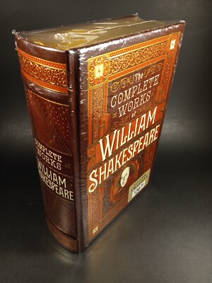 The Complete Works of William Shakespeare Barnes & Noble Collectible New Sealed-image