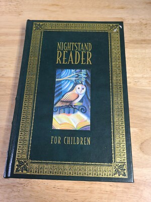 Nightstand Reader For Children_Mark Gilroy_Hardcover_Leather & Gilt Binding_VG+-image