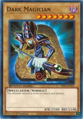 Dark Magician - SS04-ENA01 - Common - 1st Edition x3 - Near Mint-image