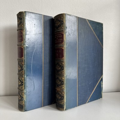 Lord Wharncliffe / LETTERS AND WORKS OF LADY MARY WORTLEY MONTAGU 1861 Leather-image