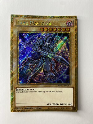 Dark Magician [Limited Edition] MVP1-ENGV3 YuGiOh The Dark Side of Dimensions Mo-image