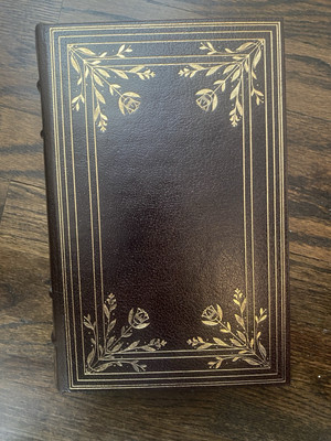 Canterbury Tales by Chaucer Franklin Library Ltd. Ed. 1974 Leather Beautiful-image
